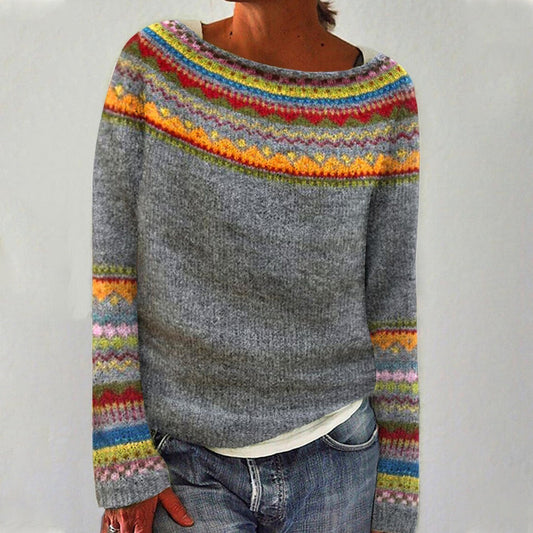 Harper - Retro Strickpullover