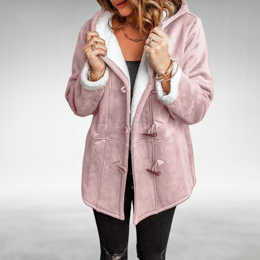 Amanda – Warme Jacke mit Fleecefutter