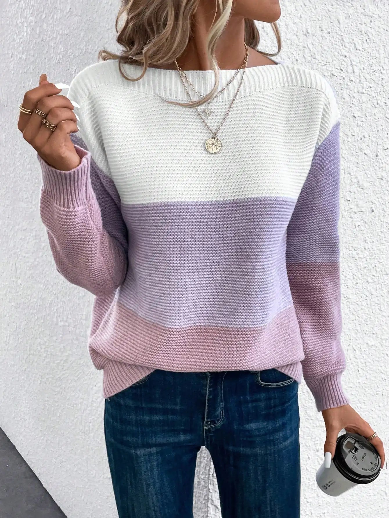Grace | Gemütlicher Ombre-Pullover