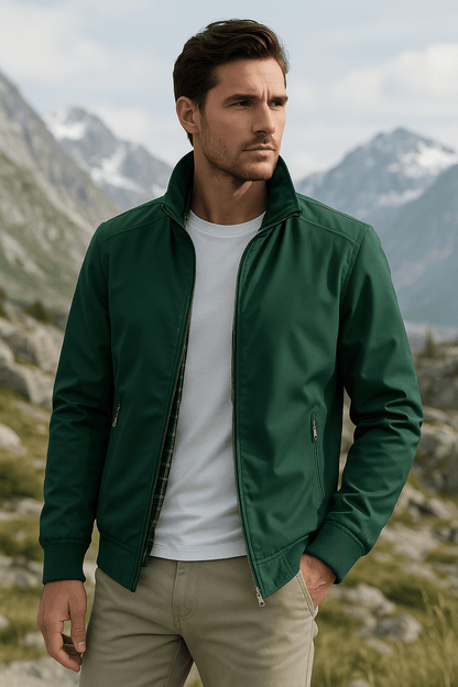 Hudson – Leichte winddichte Harrington Übergangsjacke
